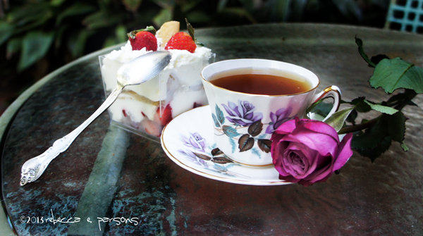 Bigelow Tea with Strawberry Shortcake #AmericasTea