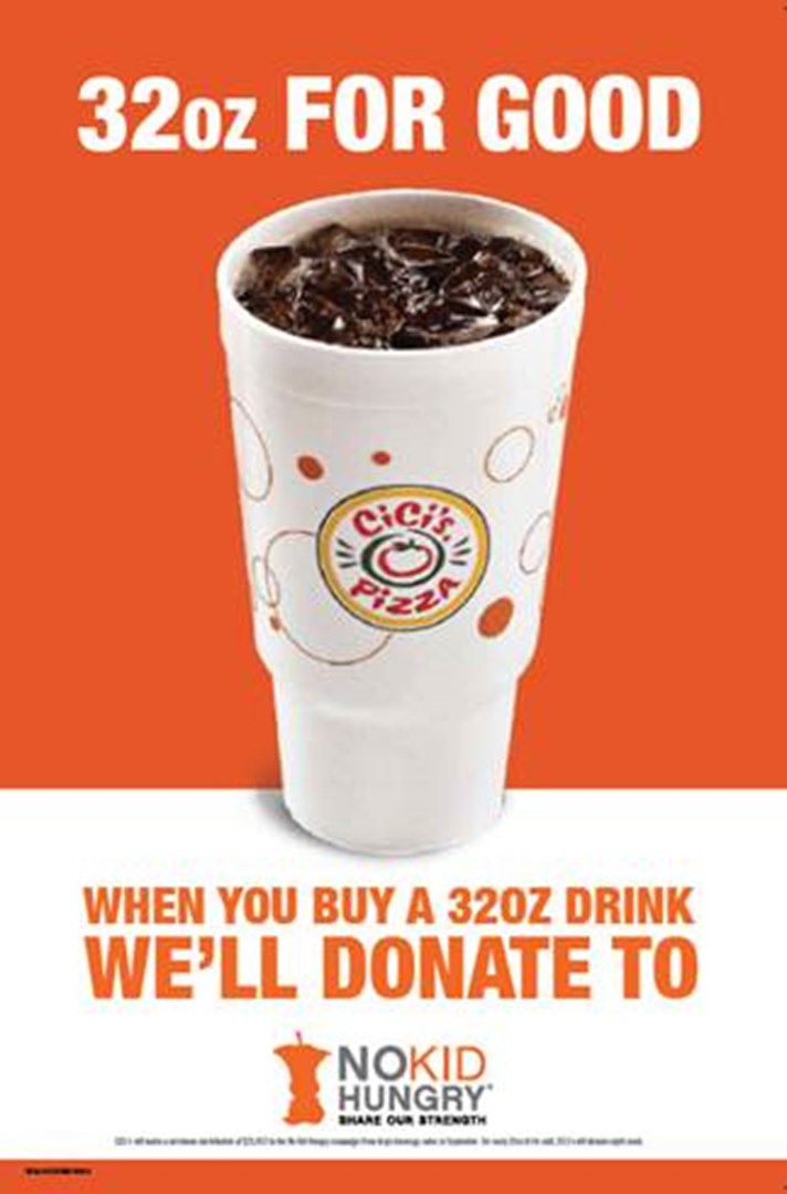 no kid hungry cici's no kid hungry cici's