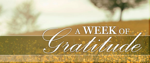 Week of Gratitude May 2015