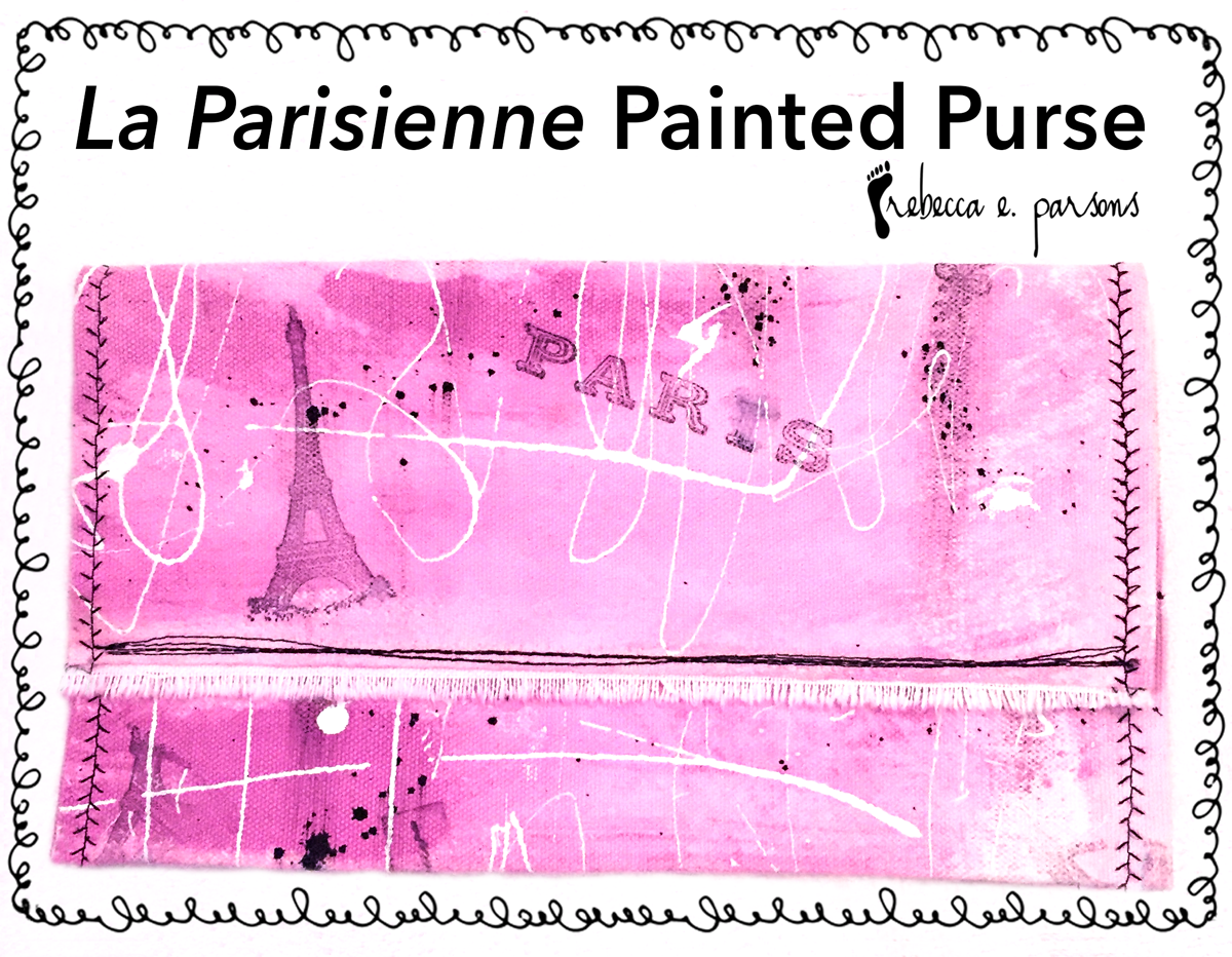 La Parisienne Painted Purses