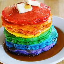 DIY Colorful Pancakes