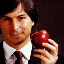 young steve jobs with apple