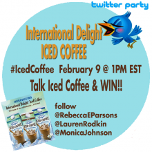 International Delight Iced Coffee #IcedCoffee Twitter party