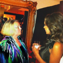 Rebecca E. Parsons with Vanessa Williams