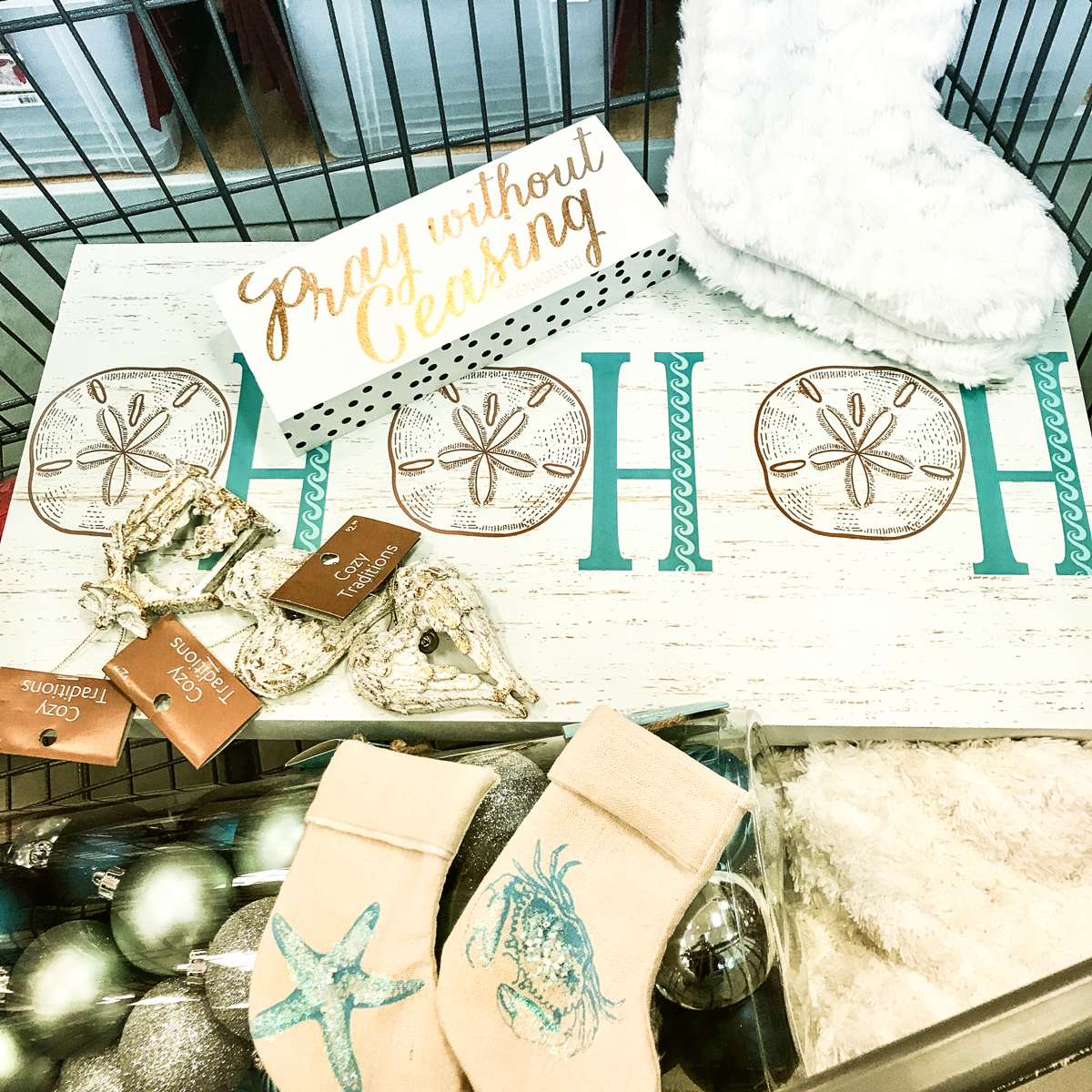 Shopping for Rustic Beach Christmas Mantle 
